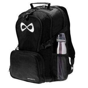 Nfinity Classic Backpack Black with White Logo